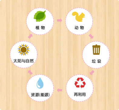 2014年 太陽(yáng)與自然 2015年 植物 2016年 動(dòng)物 2017年 垃圾 2018年 再利用 2019年 資源（能源）