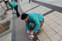 12月25日早上，永旺濟(jì)寧購物中心全體員工參加此次活動(dòng)。