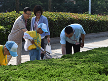 “保護(hù)環(huán)境，奇樂思在行動” 6月11日“永旺日”社會貢獻(xiàn)活動