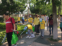 “保護(hù)環(huán)境，奇樂思在行動” 6月11日“永旺日”社會貢獻(xiàn)活動
