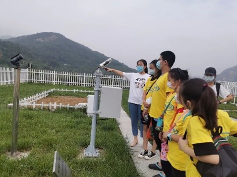永旺奇樂思俱樂部 — “太陽與自然”走進(jìn)嶗山氣象局