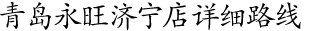 青島永旺濟(jì)寧店詳細(xì)路線！